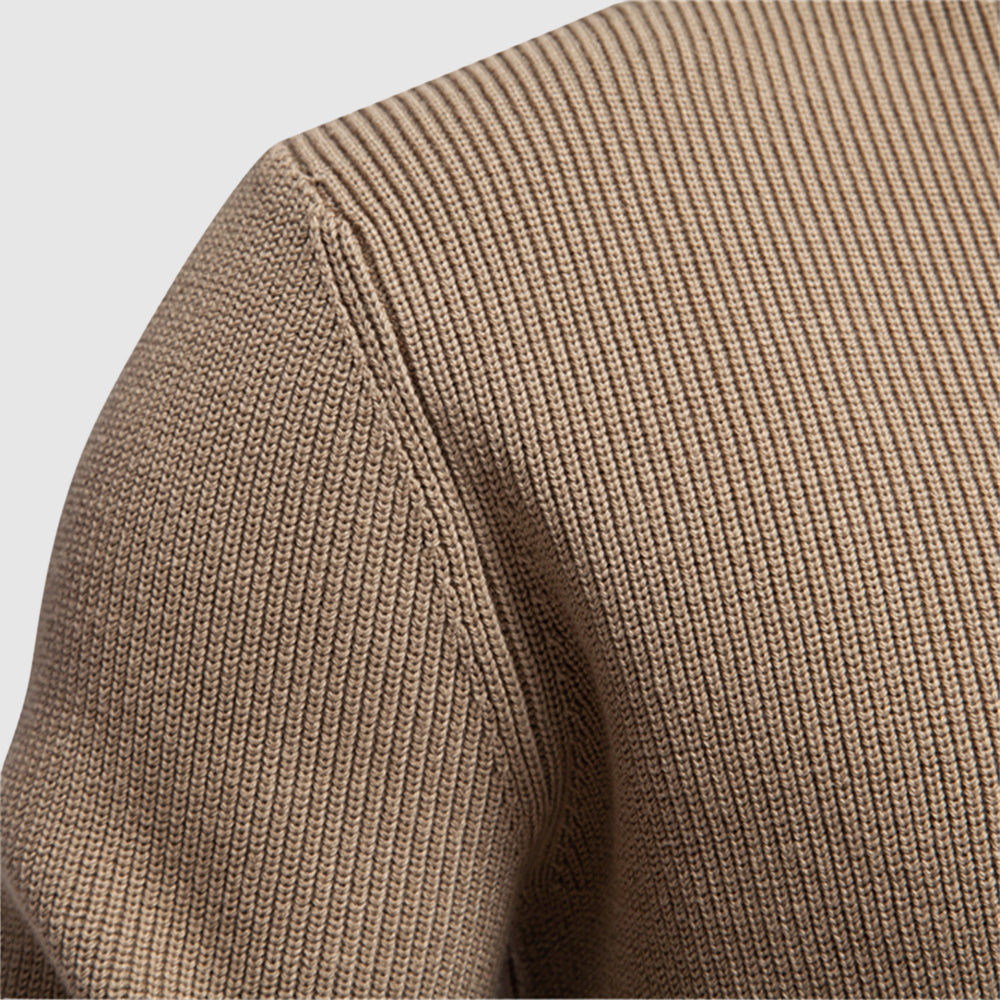 Tom Rains Classic Summit Pullover mit Strukturmuster