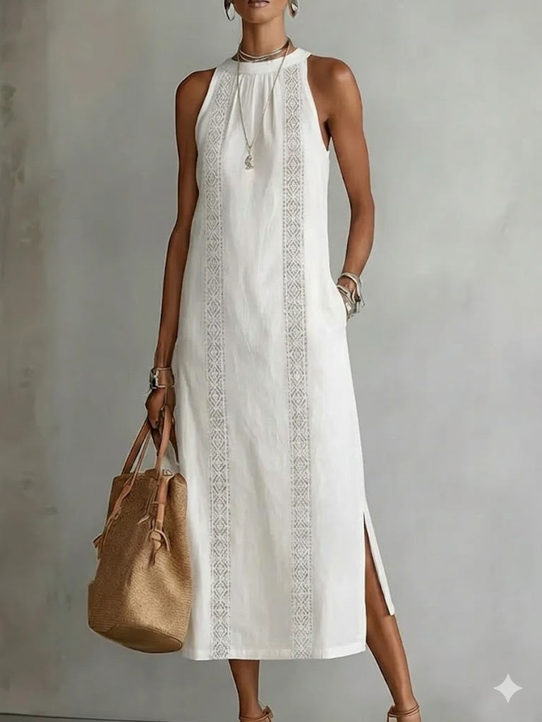 Mila | Elegantes Denim Kleid Damen Look