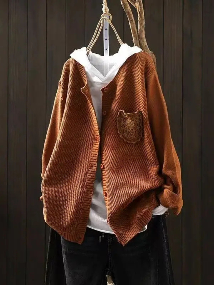 Sofia | Stylischer Cardigan aus feinem Strick