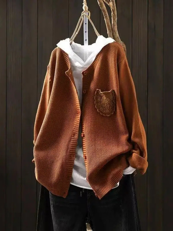 Sofia | Stylischer Cardigan aus feinem Strick