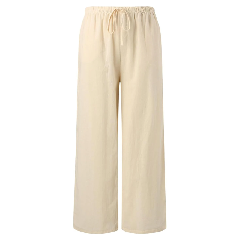 Adeline | Bequeme Baumwoll-Leinenhose mit Eleganz