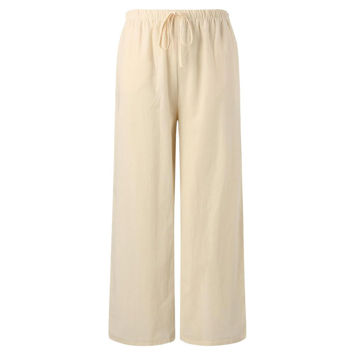 Adeline | Bequeme Baumwoll-Leinenhose mit Eleganz