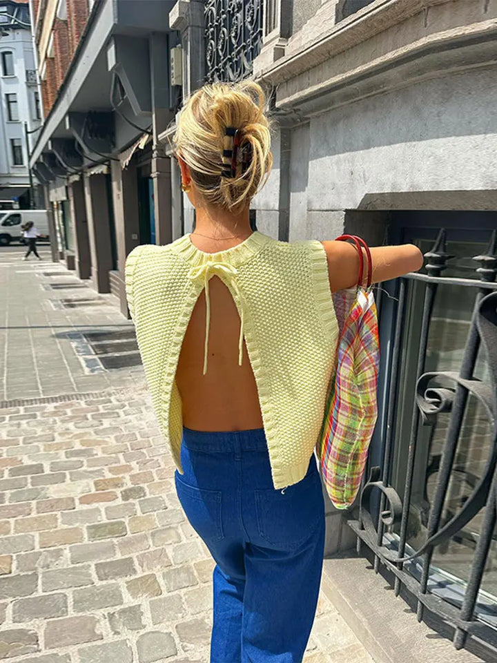 BLAIRE GESTRICKTES OBERTEIL FÜR CHIC UND KOMFORT IM ALLTAG