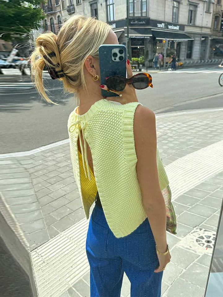 BLAIRE GESTRICKTES OBERTEIL FÜR CHIC UND KOMFORT IM ALLTAG