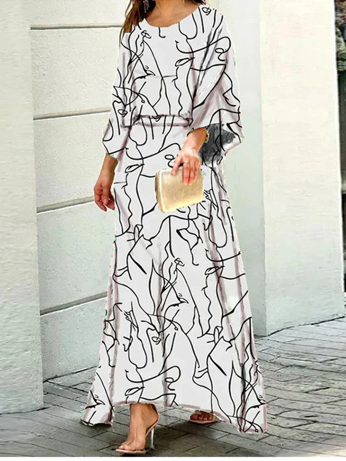 Nina | Feminines und elegantes Maxikleid