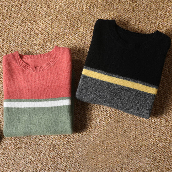 Victor Duval Richmond Pullover mit Rundhalsausschnitt