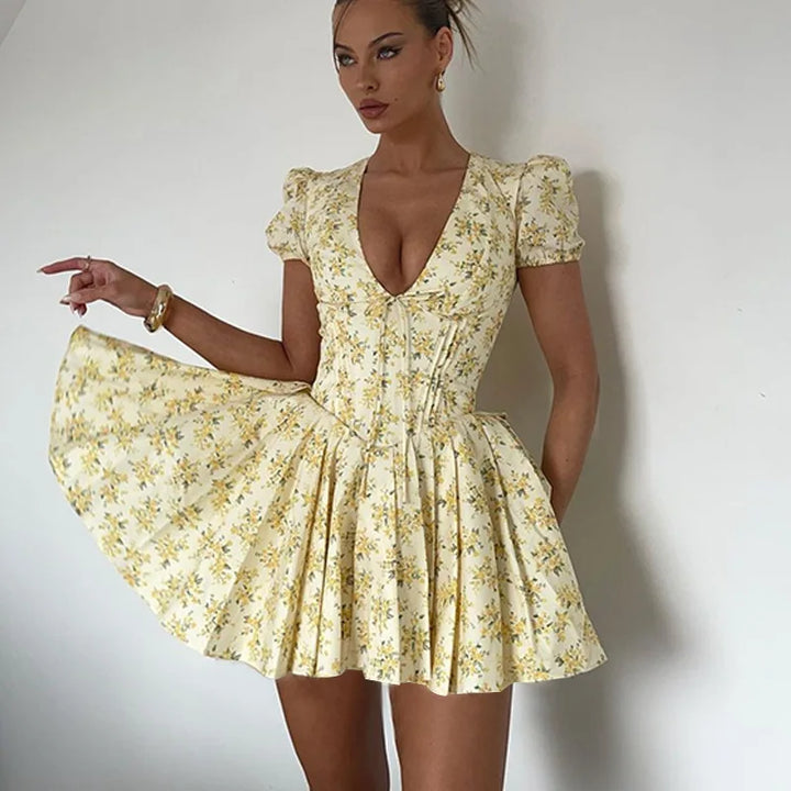 Giana | Sommer-Minikleid mit elegantem Schnitt