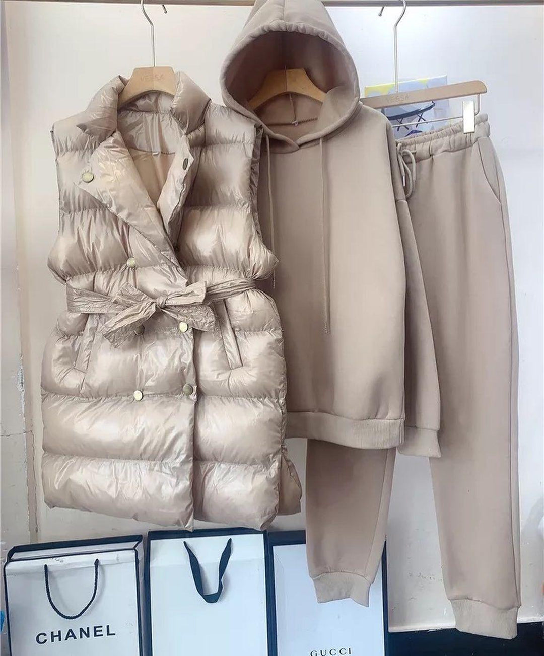 Emma | Trainingspaket Damen Bodywarmer & Jogginganzug