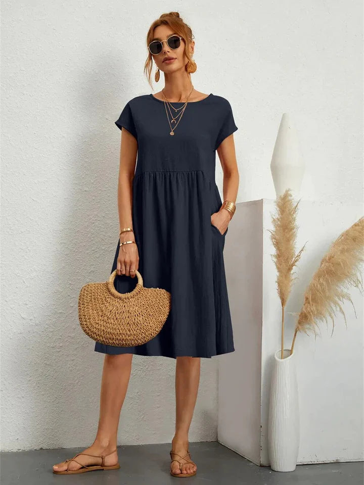 Sol | Elegantes Kleid für festliche Anlässe mit sommerlicher Leichtigkeit