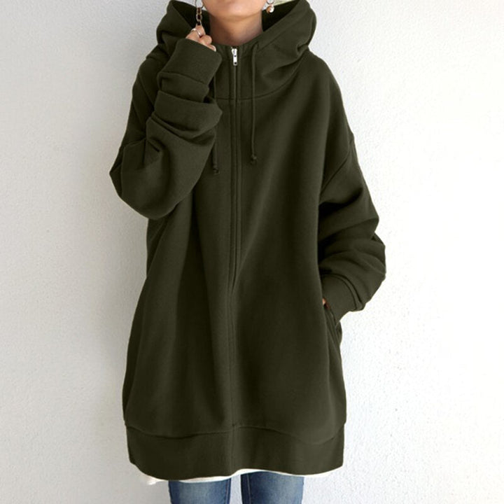 Romy | Damen Hoodie Winter kuschelig & komfortabel