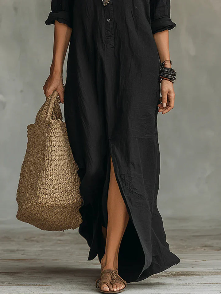Mila | Elegantes Kleid Damen Maxi Look