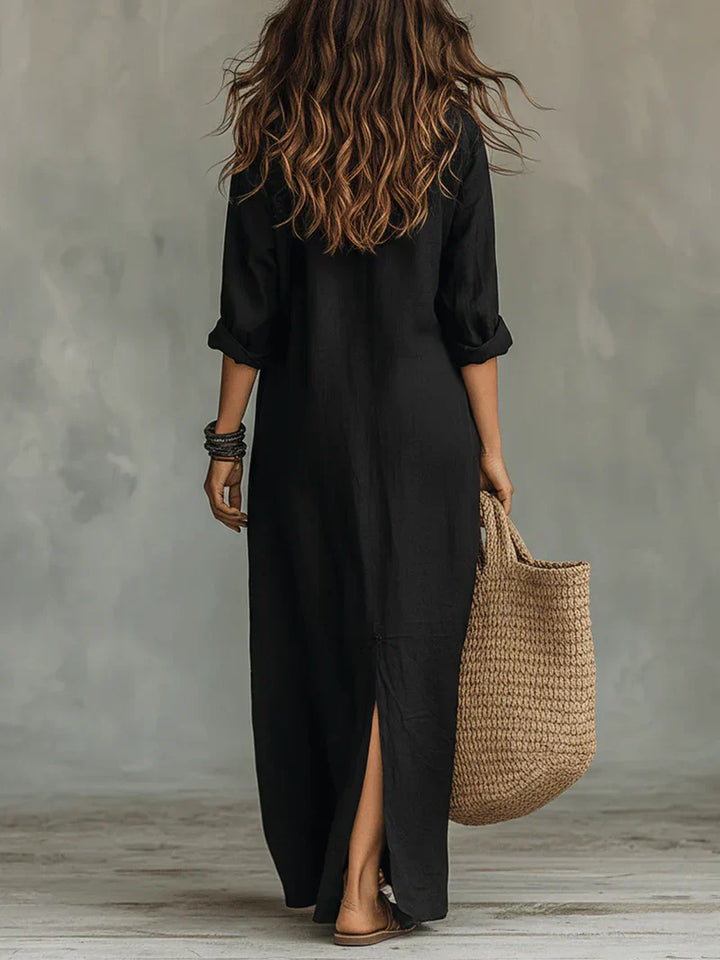 Mila | Elegantes Kleid Damen Maxi Look