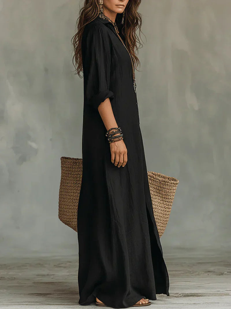 Mila | Elegantes Kleid Damen Maxi Look
