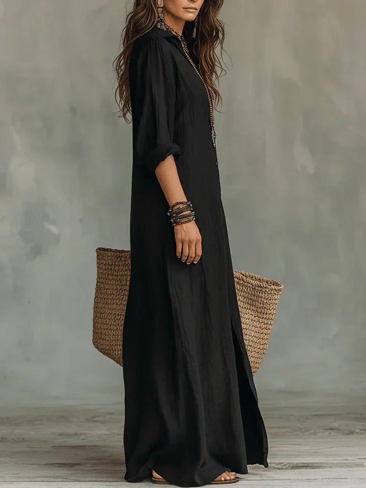 Mila | Elegantes Kleid Damen Maxi Look