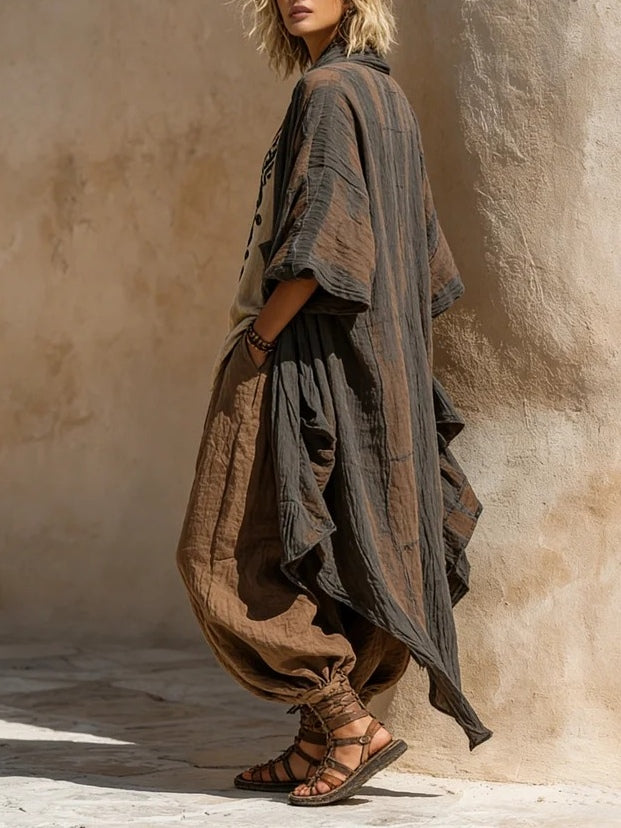 Greta | Leichtes Boho Set Damen Stilvoll