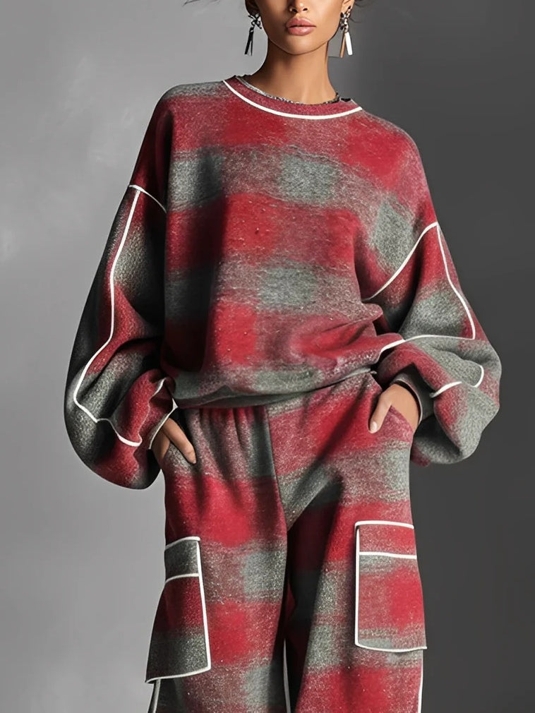 Lina | Stylisches Pullover & Hosen Set für Damen