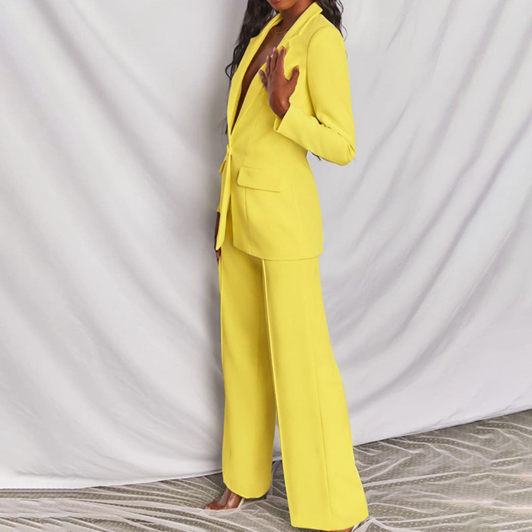 Lorel Blazer & Hose Set für Business & Freizeit Looks