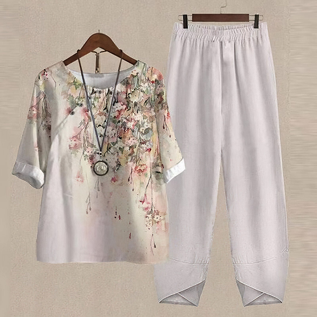 Kyra | Zweiteiliges Vintage-Set im klassischen Stil