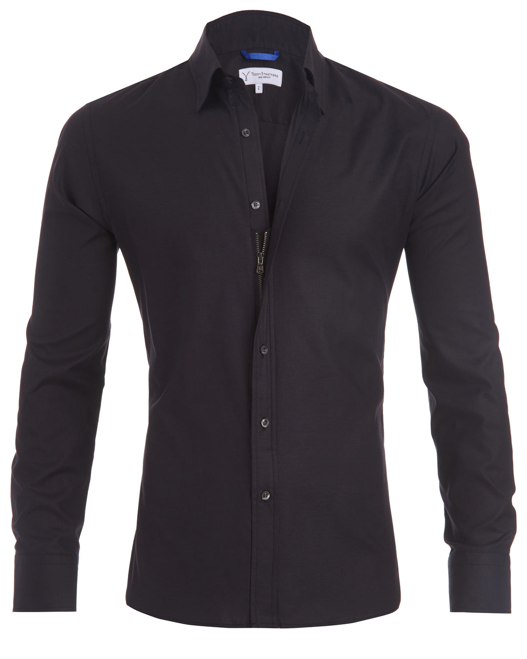 Arjan | Herren Zip Fit Hemd für moderne Outfits