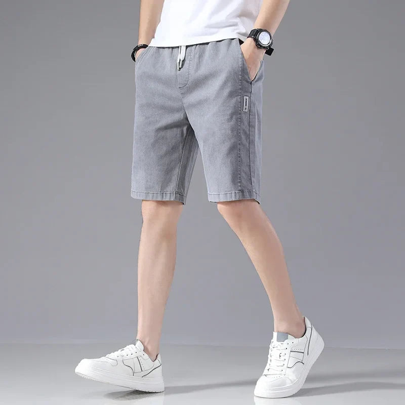 Sommer Jeansshorts Herren mit bequemem Schnitt und Stil