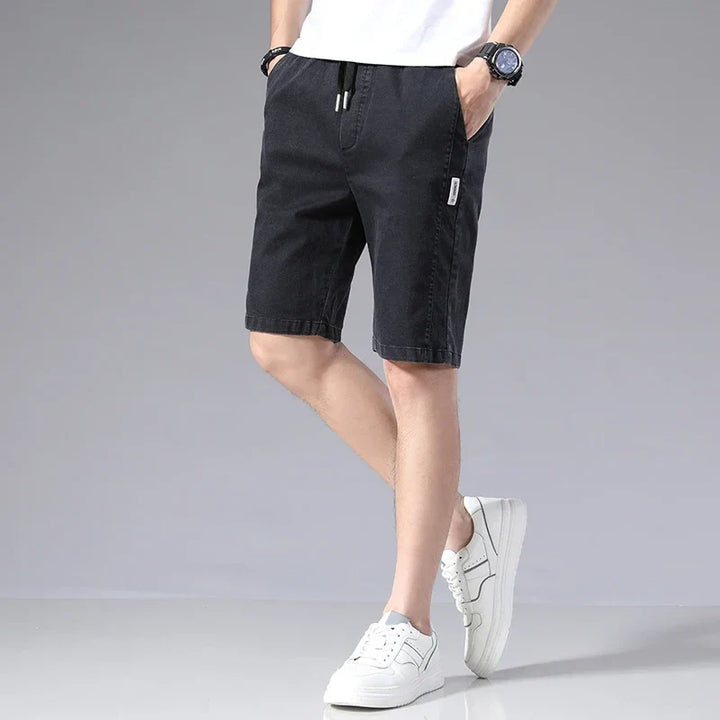Sommer Jeansshorts Herren mit bequemem Schnitt und Stil