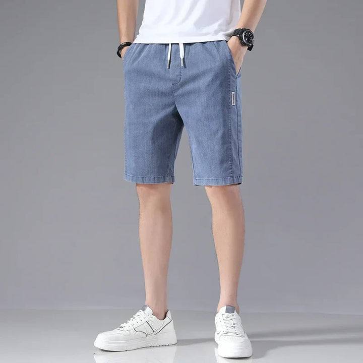 Sommer Jeansshorts Herren mit bequemem Schnitt und Stil