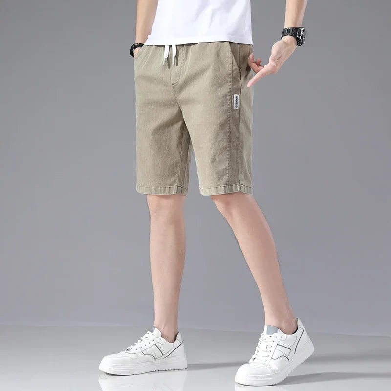 Sommer Jeansshorts Herren mit bequemem Schnitt und Stil