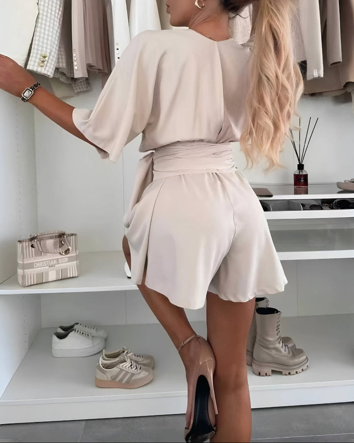 Lina | Hochwertiger Angepasster Jumpsuit Damen