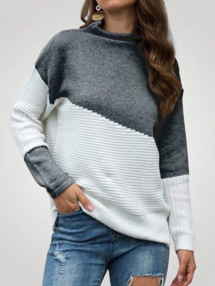 Leonie | Eleganter Damen Pullover in zwei Farben für Alltag