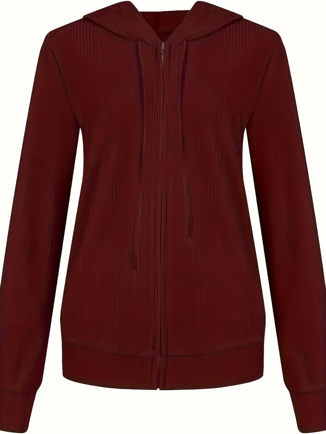 Emilia | Kapuzenjacke mit Reißverschluss und Kordelzug