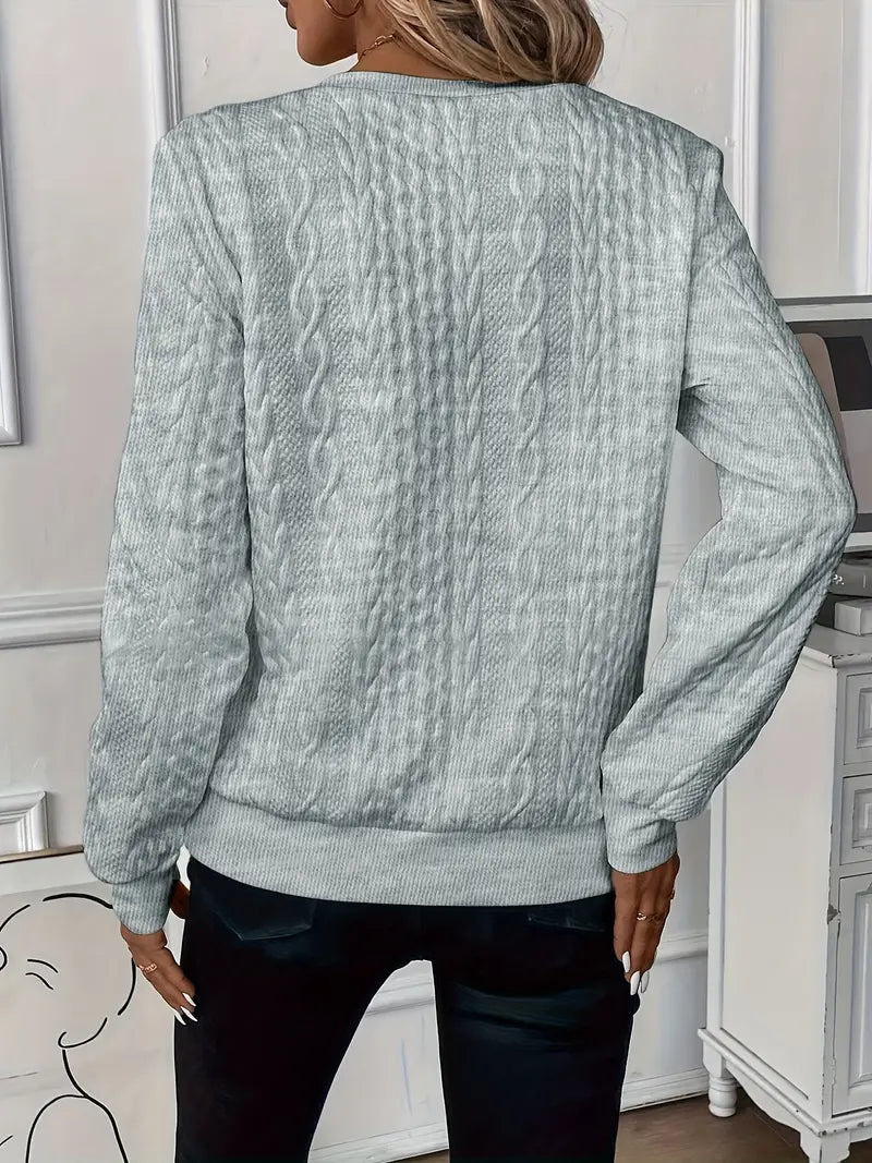 Lucia | Pullover mit Reißverschluss für Damen