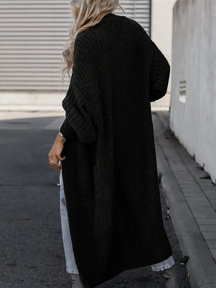 Franziska | Lange Strickjacke für kuschelige Tage