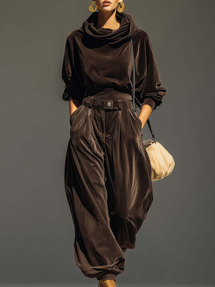 Marisa | Exklusives Hoodie- und Hosenensemble Damen