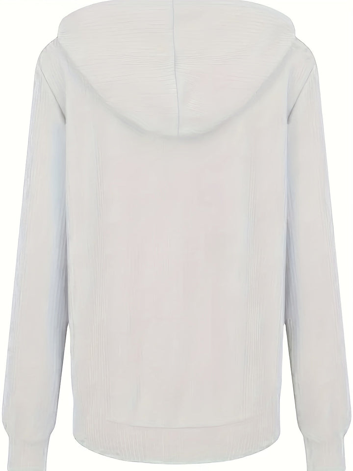 Emilia | Kapuzenjacke mit Reißverschluss und Kordelzug