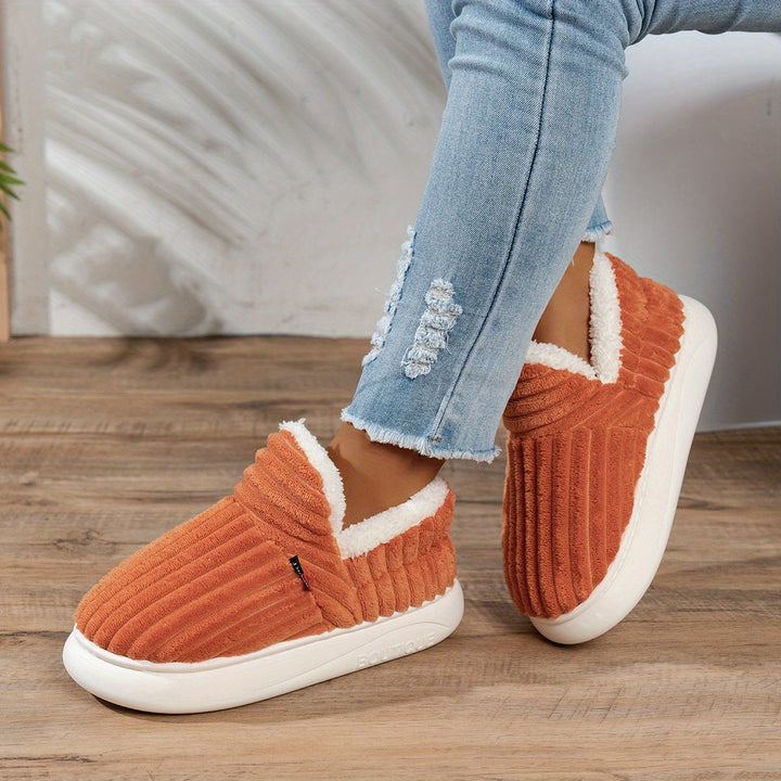 Lina | Gemütliche Plüsch-Pantoffeln für Damen