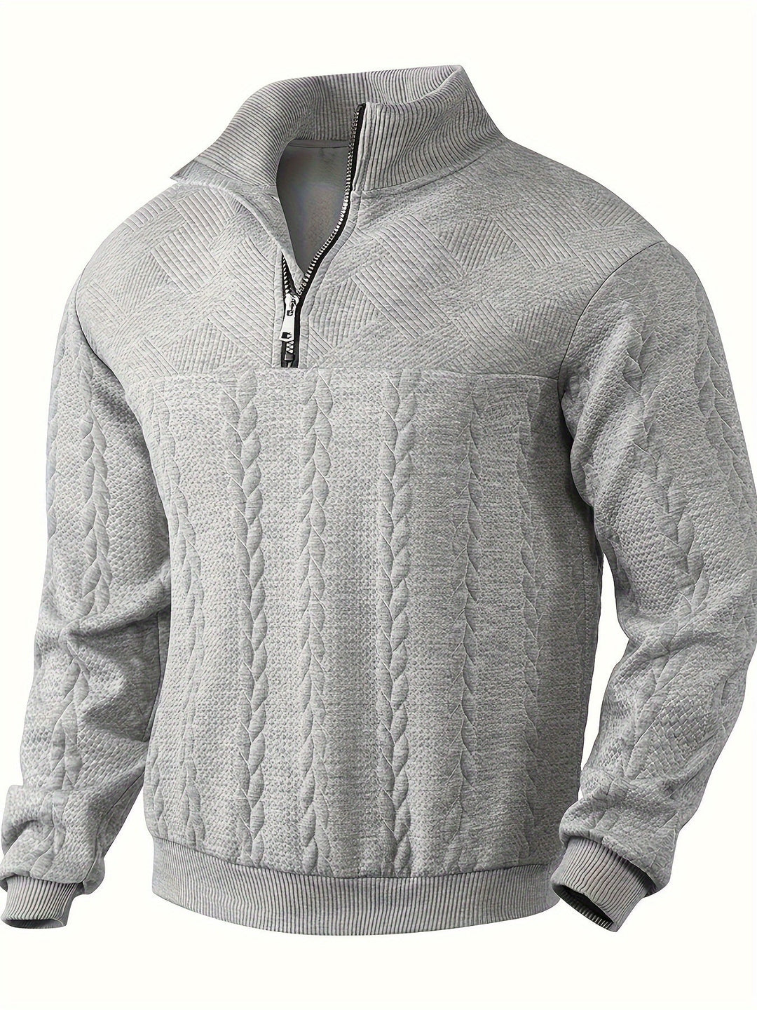 Olivier | Herren-Sweatshirt im Vintage-Stil mit Zipper