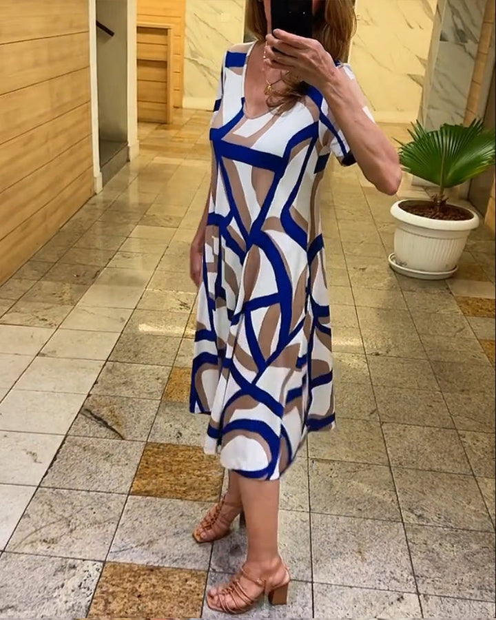 Savannah | Bedrucktes Sommerkleid mit Stil
