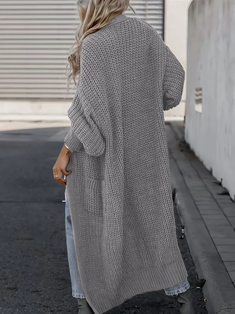 Franziska | Lange Strickjacke für kuschelige Tage