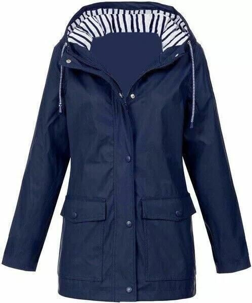 Ilektra | Elegante Langärmelig Wasserdicht KapuzenPullover