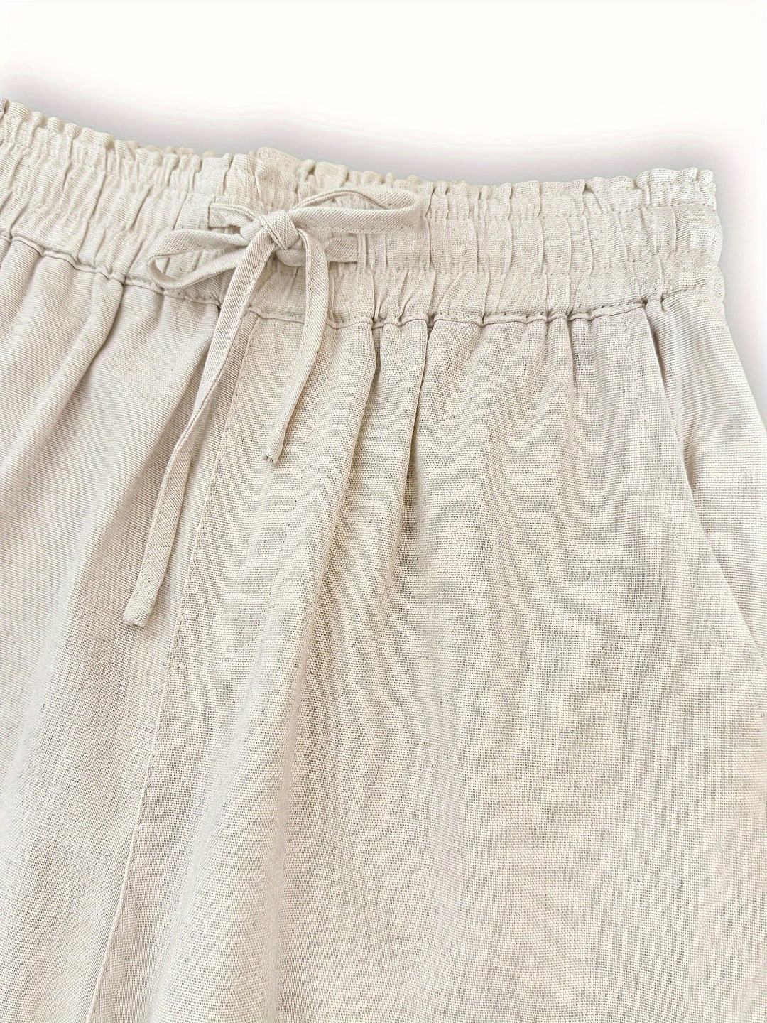 Paula | Leinenhose mit hohem Bund und Leichtigkeit