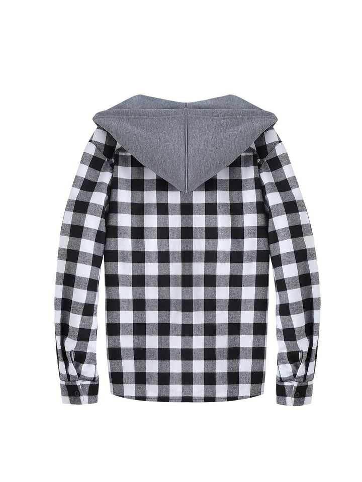 Jonas | Timberland Klassisches Flanellhemd mit Hoodie