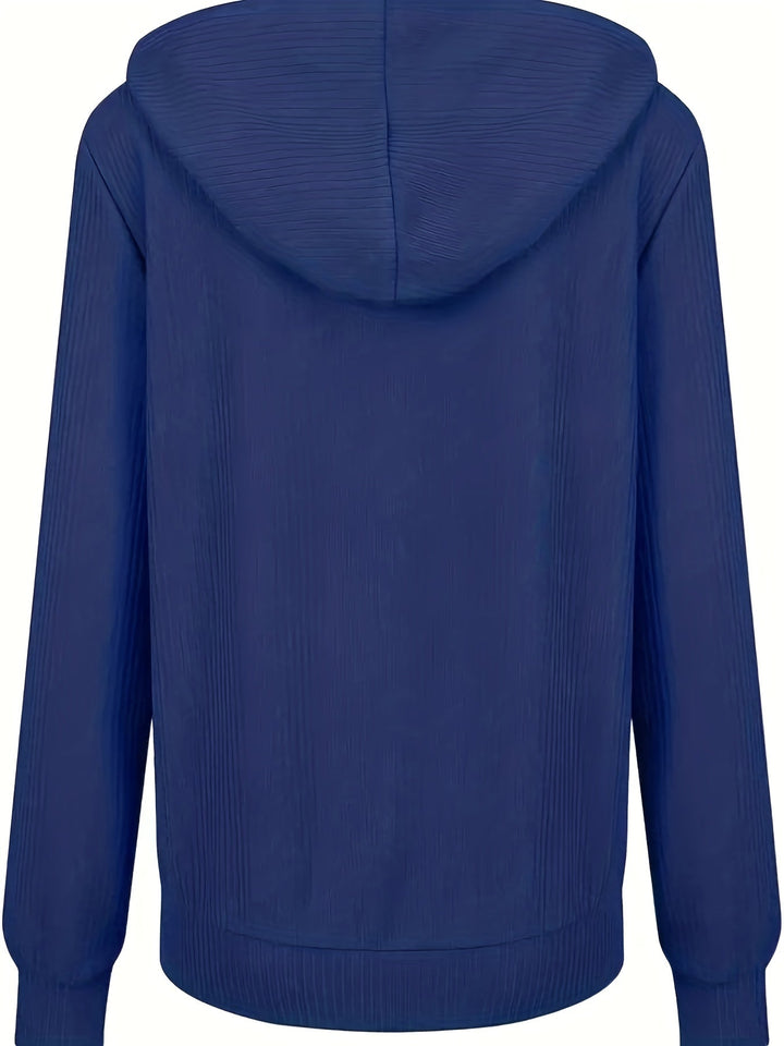 Emilia | Kapuzenjacke mit Reißverschluss und Kordelzug