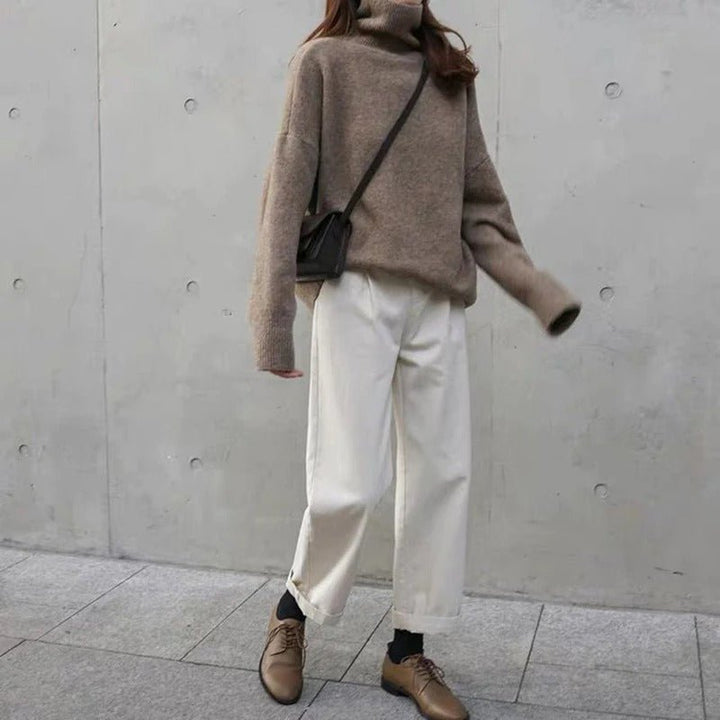 Nina | Trendiger Rollkragenpullover für Damen