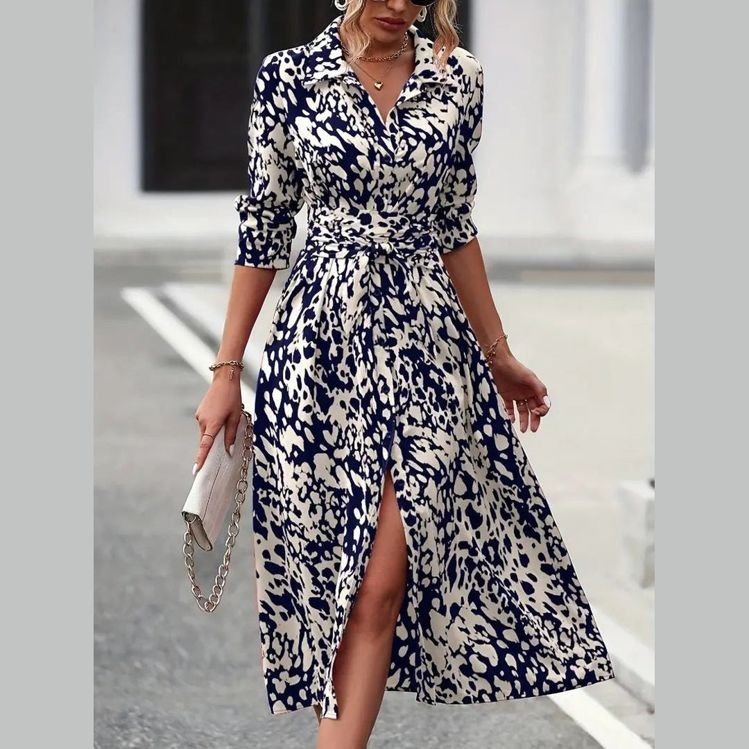 Sofia | Modisches Printkleid Damen Mit Stil