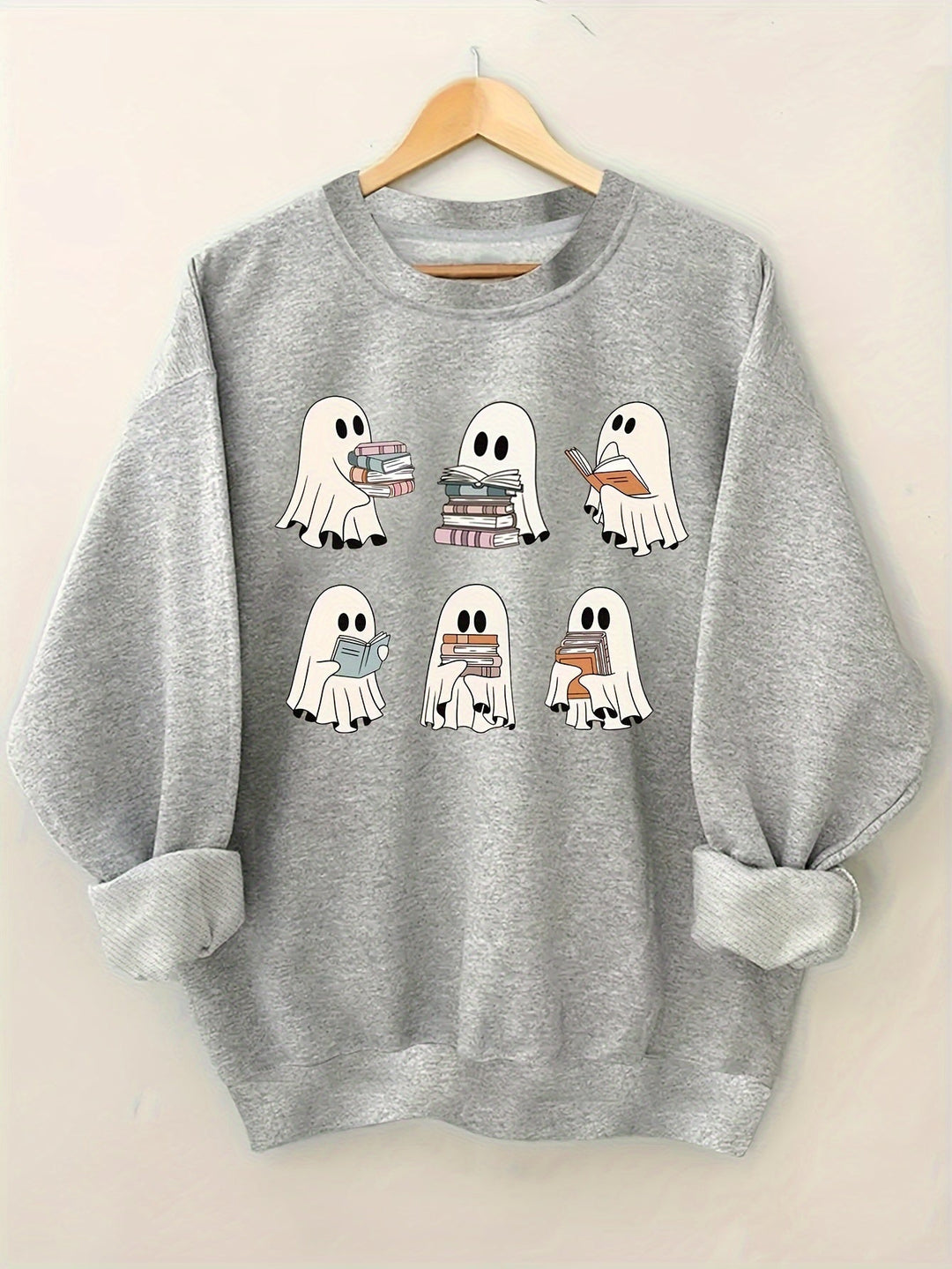 NovaWeen | Bequemer Geisterpullover für Halloween-Feeling