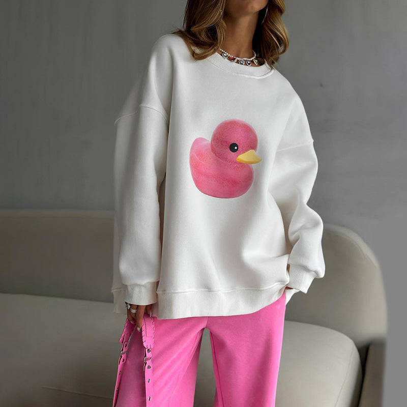 Daki | Moody Pullover in bequemer Übergröße