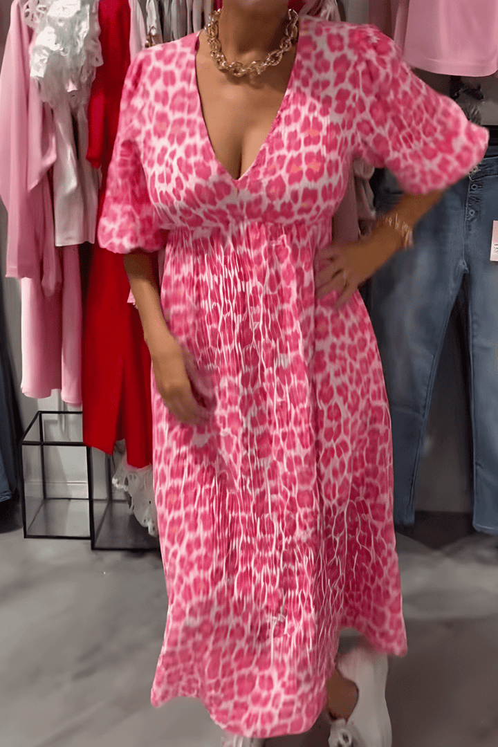 Clara | Schickes Leinen Sommerkleid Damen Look