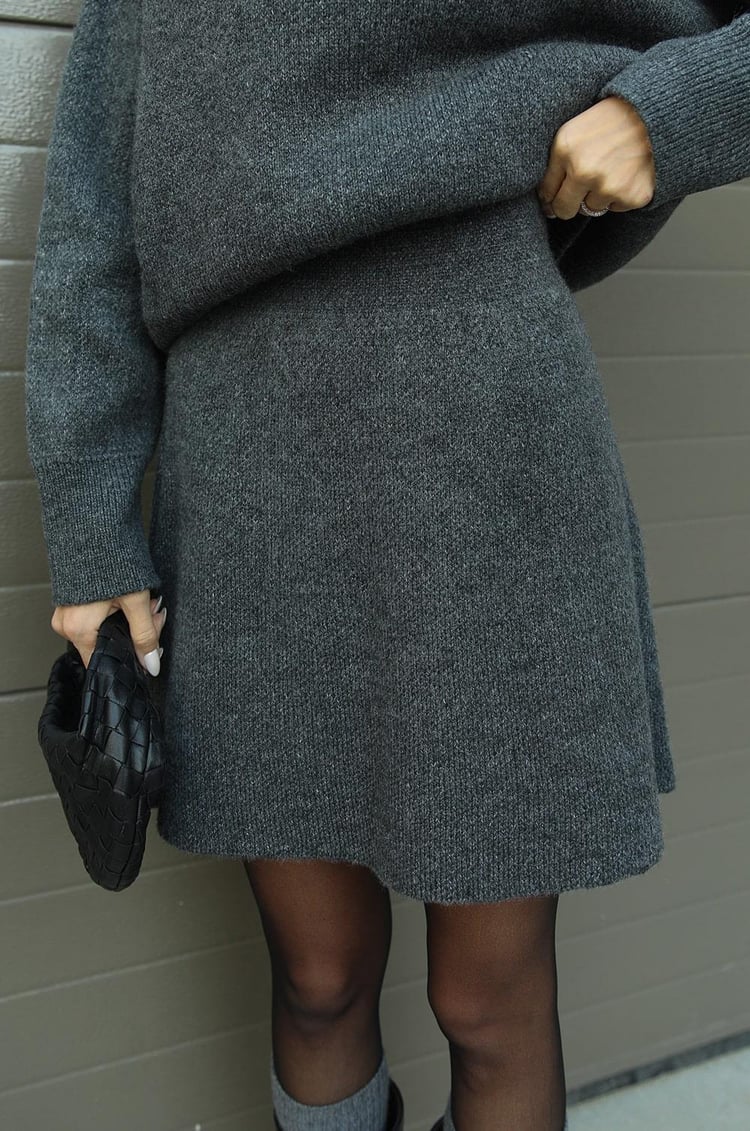 Helene | Zweiteiliges Set aus weichem Strickstoff