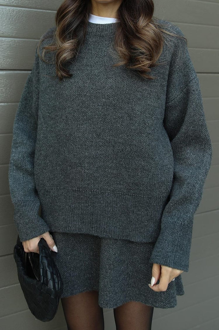 Helene | Zweiteiliges Set aus weichem Strickstoff