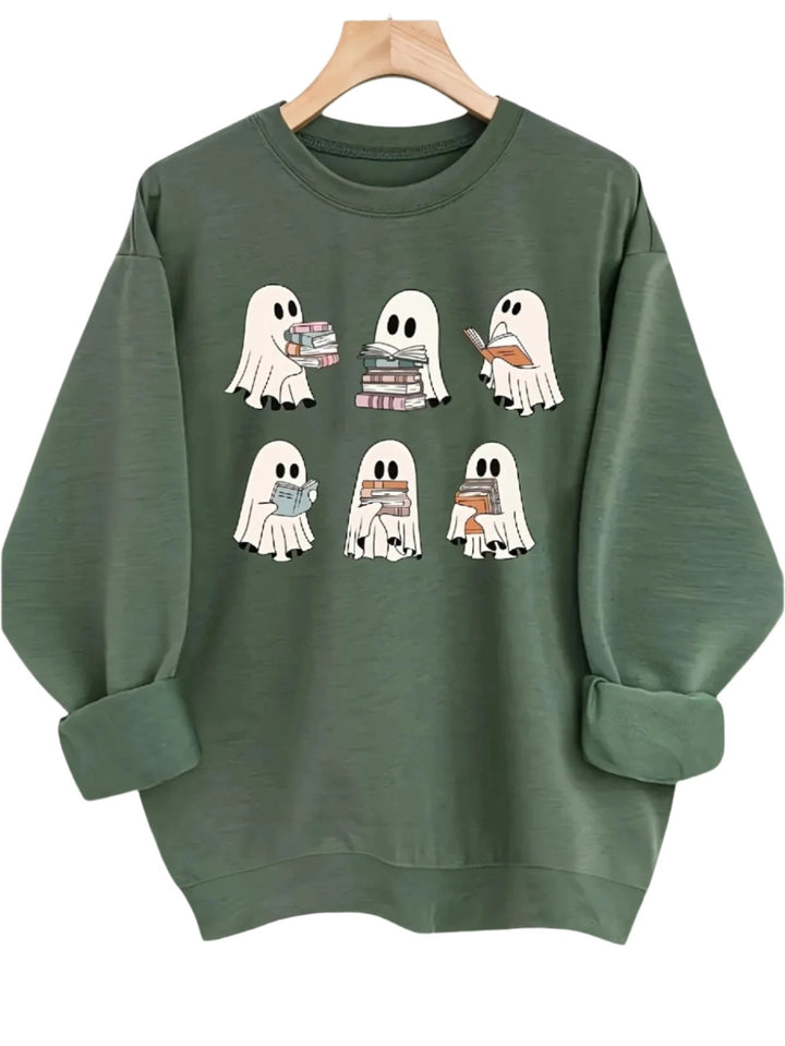 NovaWeen | Bequemer Geisterpullover für Halloween-Feeling